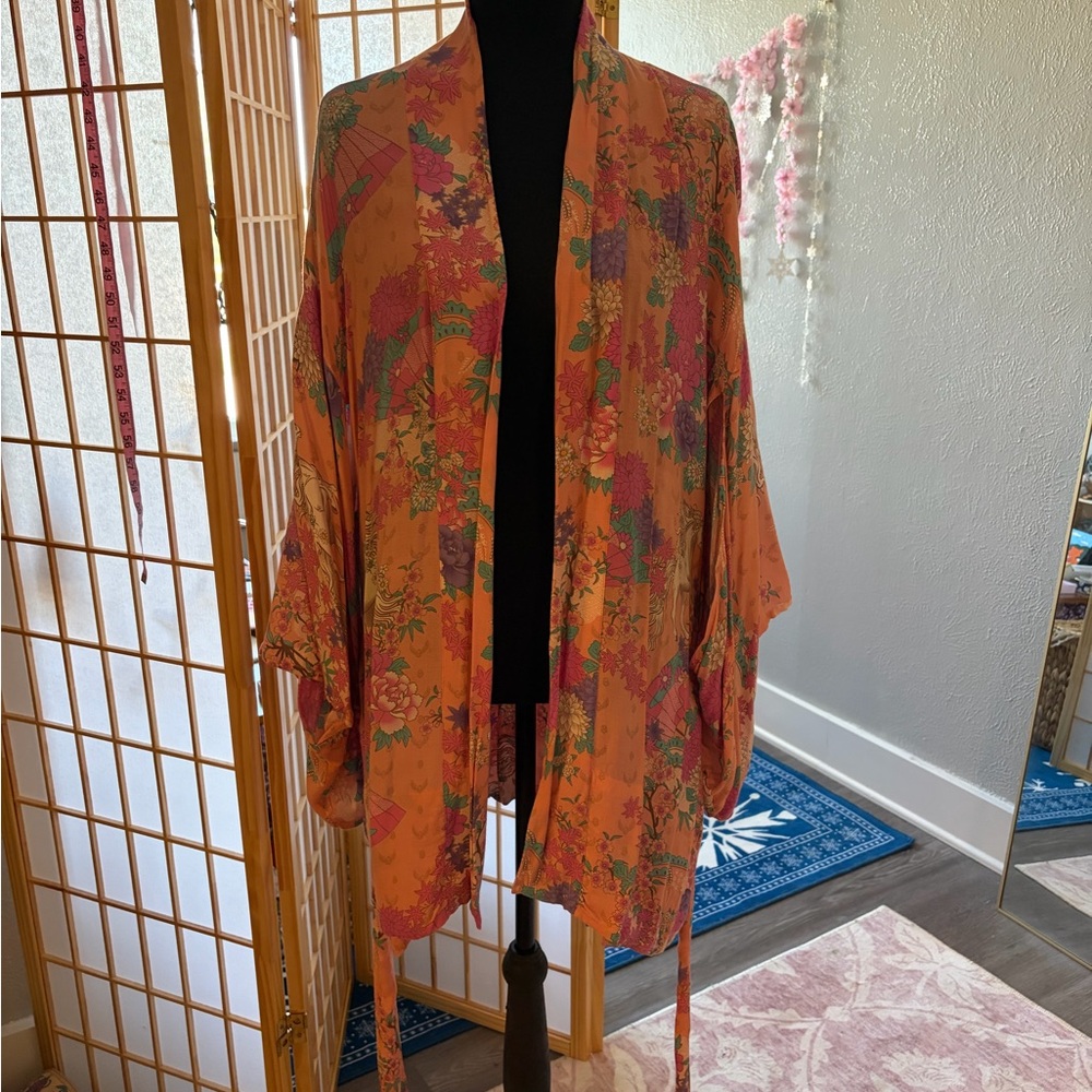 Spell Wild Horses Kimono